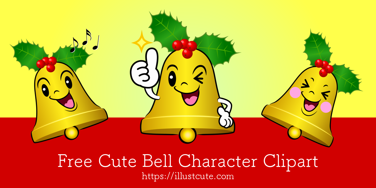 Free Cute Bell Clipart Characters