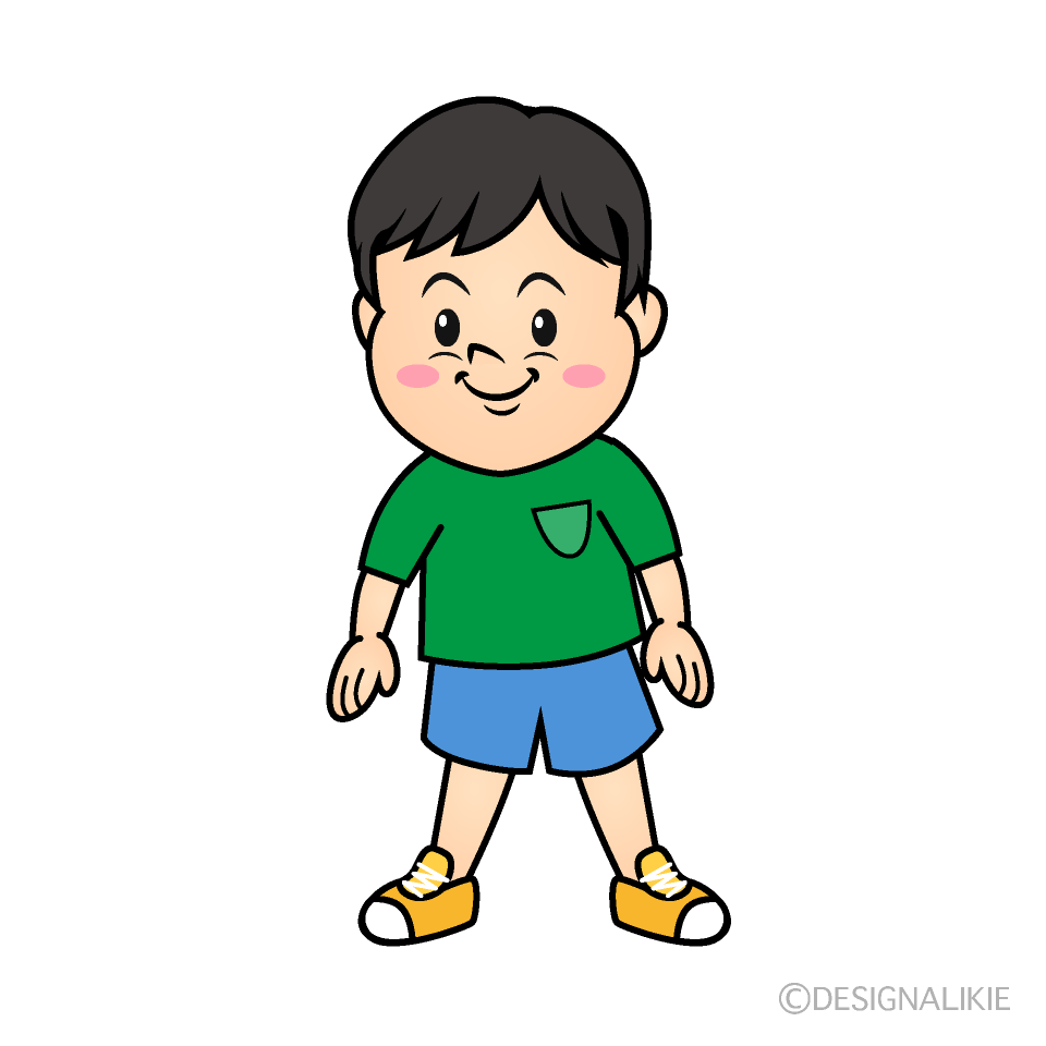 かわいい男の子イラスト