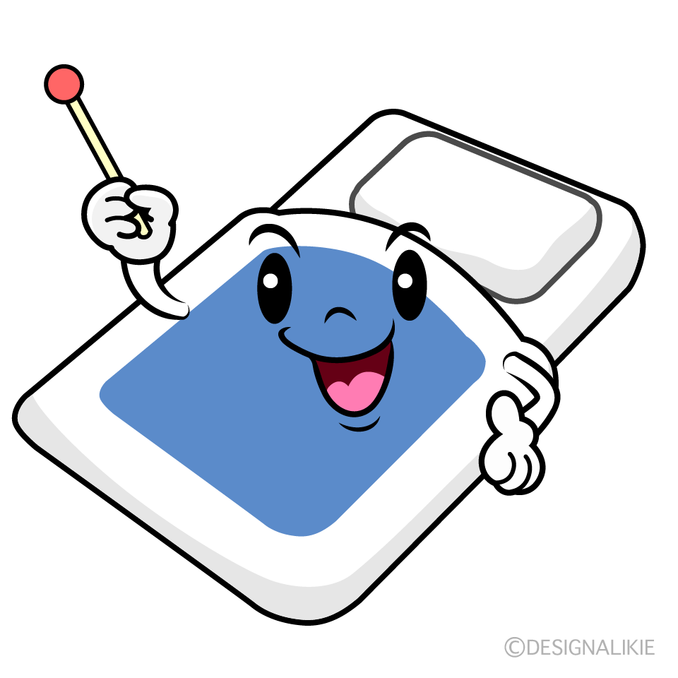 かわいい話す布団イラスト