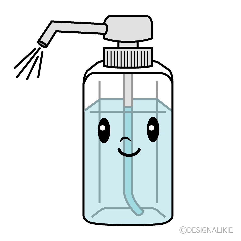 Cute Hand Sanitizer Clipart