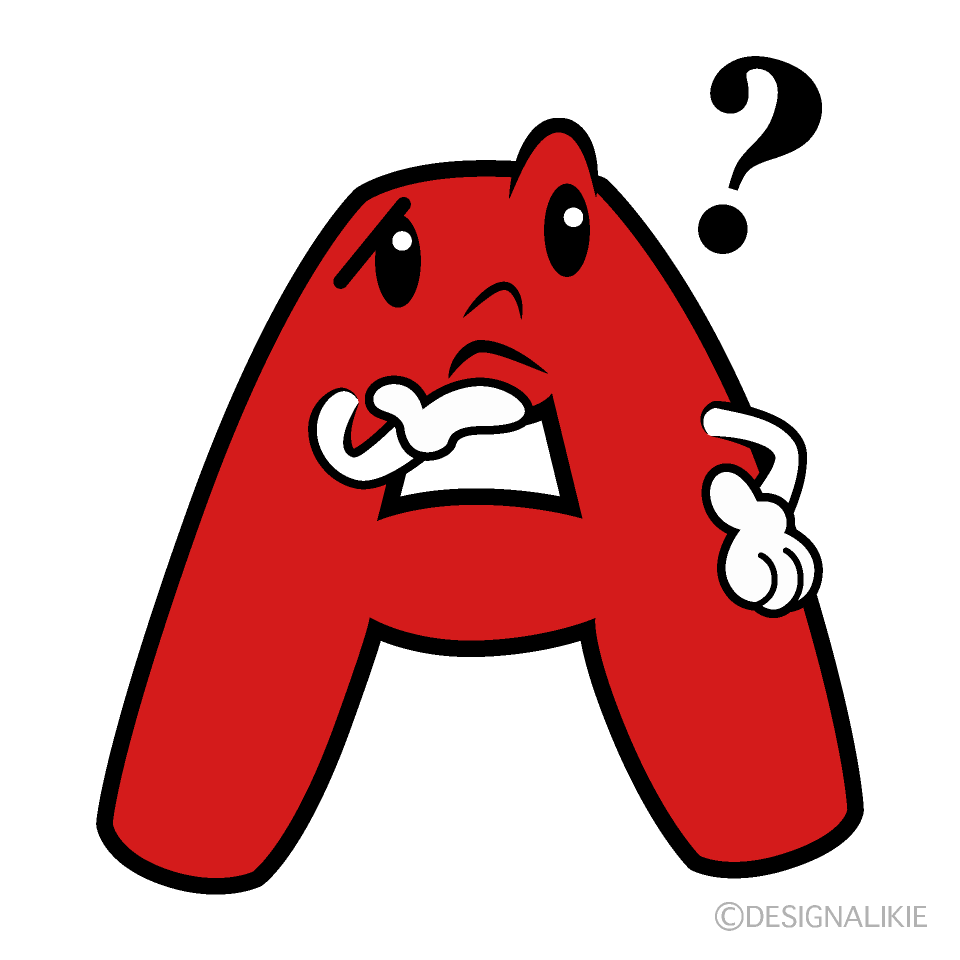 かわいい考えるAイラスト