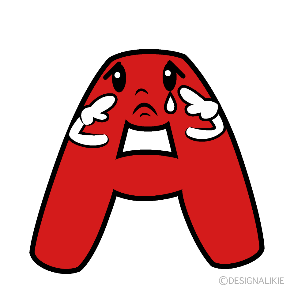 かわいい悲しいAイラスト