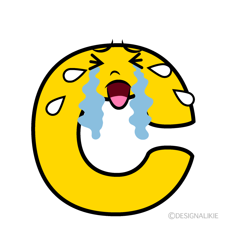 Cute Crying C Clipart