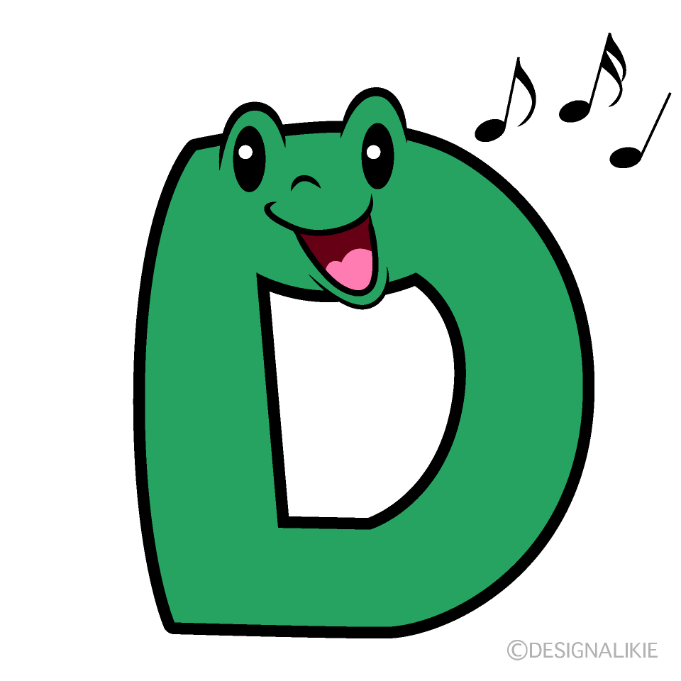 Cute Singing E Clipart