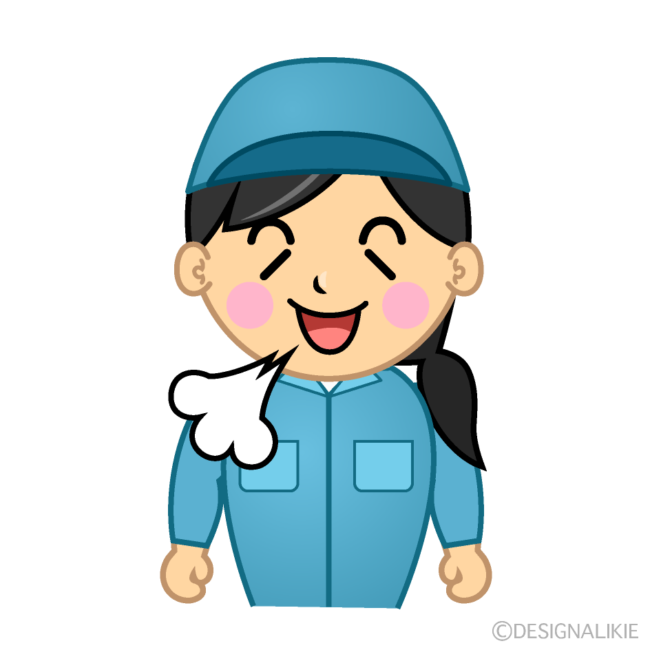 Cute Relaxing Cleaner Clipart