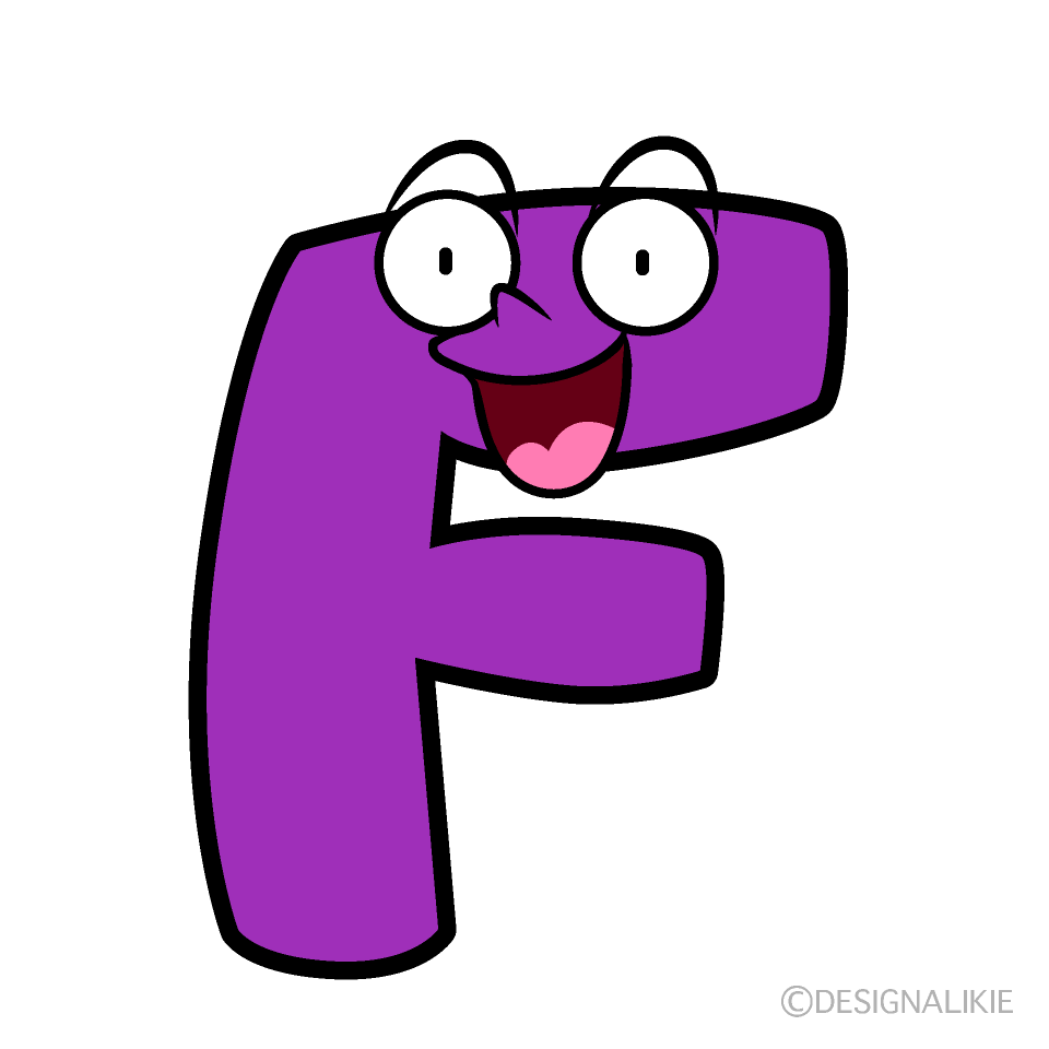 かわいい驚くFイラスト