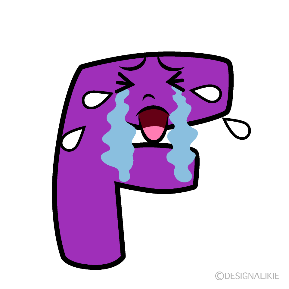 かわいい泣くFイラスト