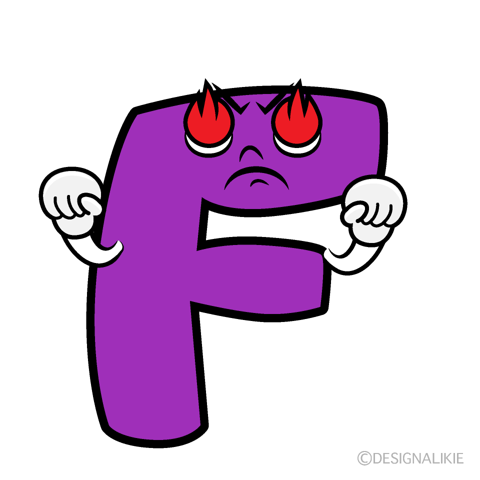 Cute Passionate F Clipart