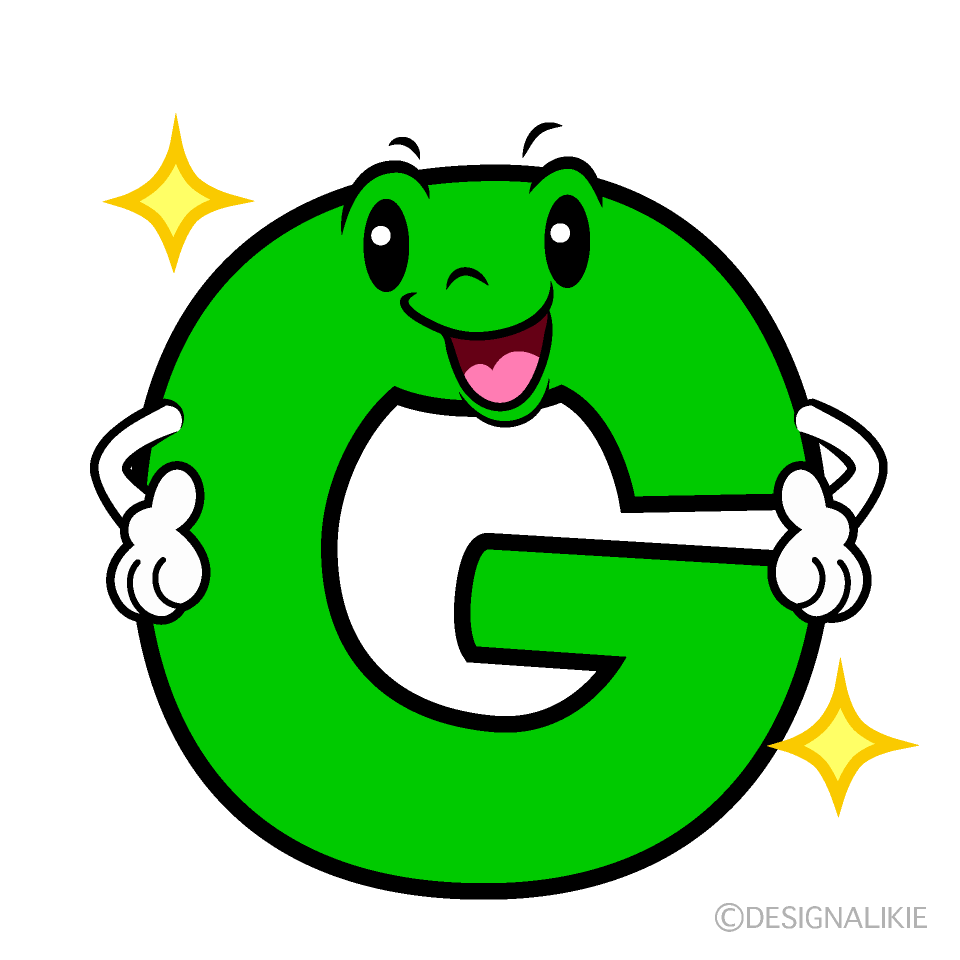 かわいい煌くGイラスト