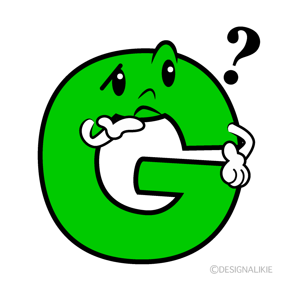Cute Thinking G Clipart
