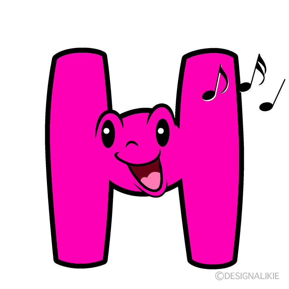 Cute Singing H Clipart
