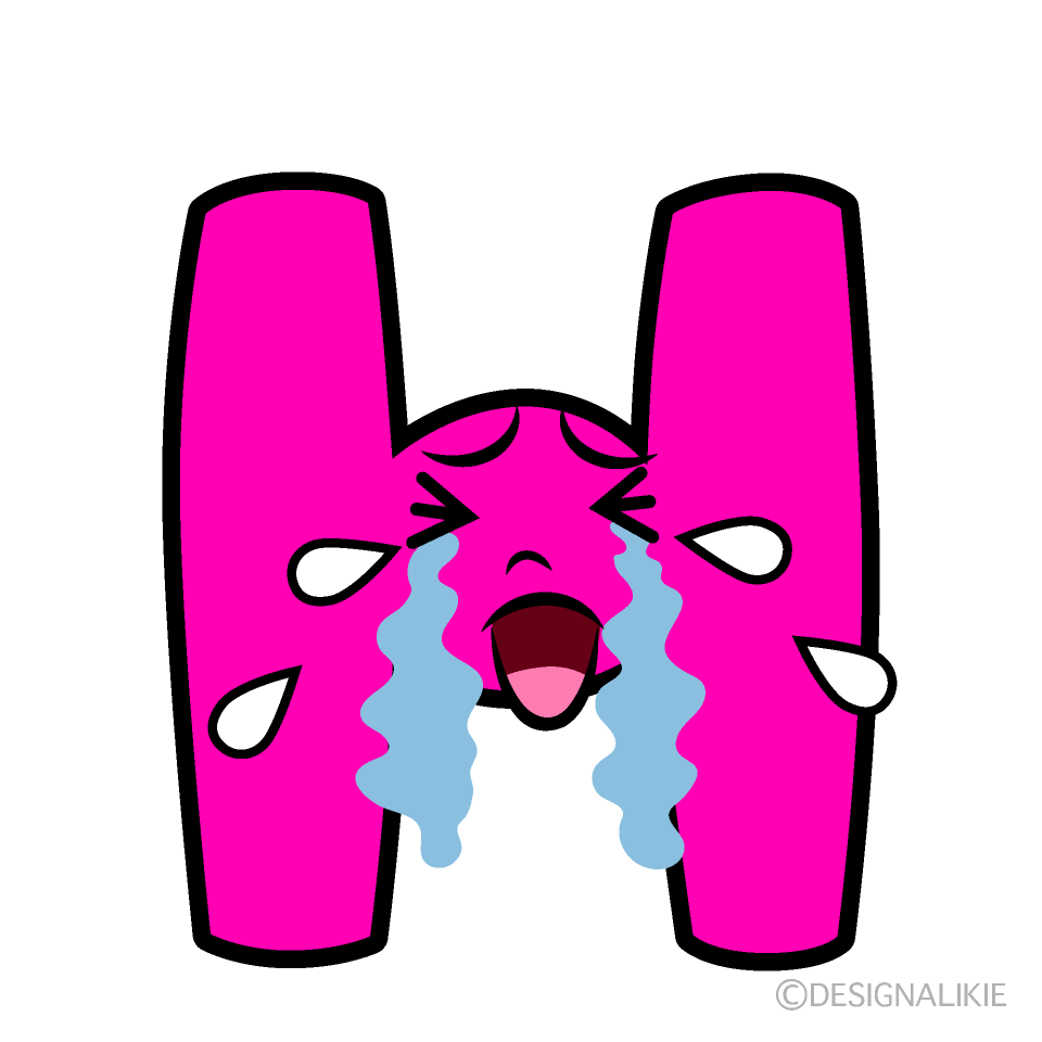 かわいい泣くHイラスト