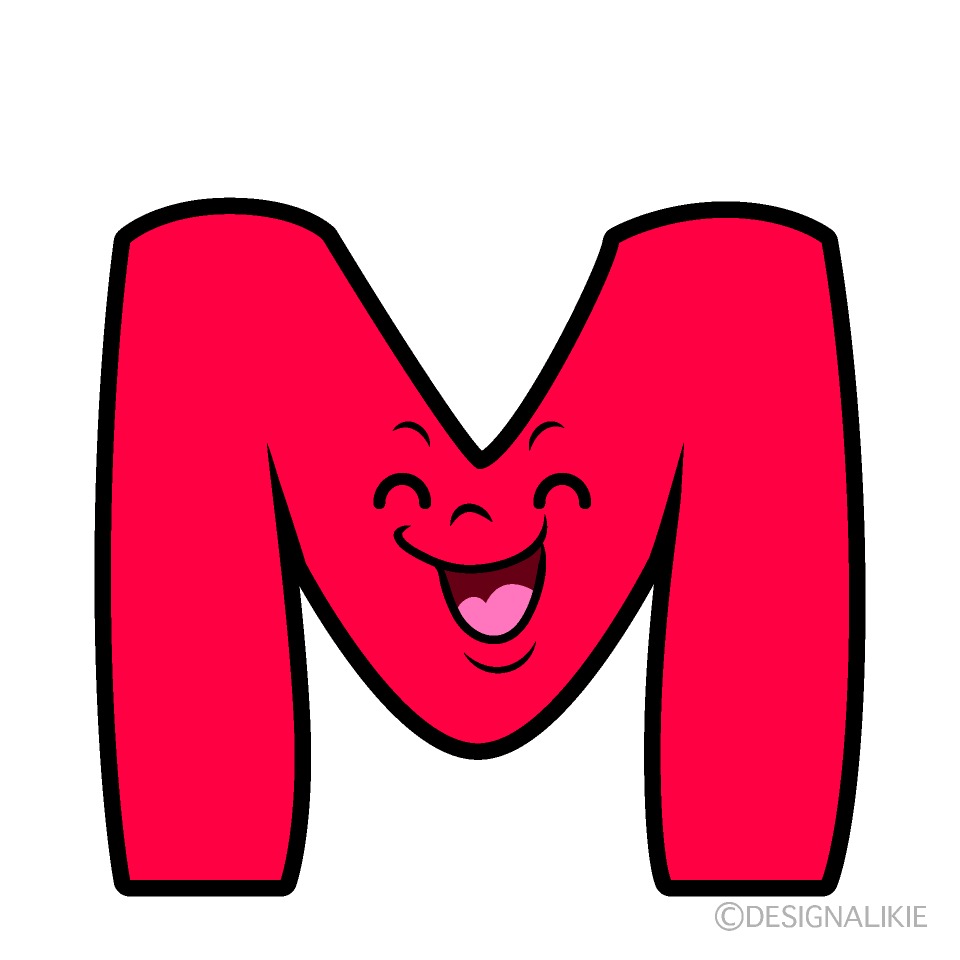 Cute Smiling M Clipart