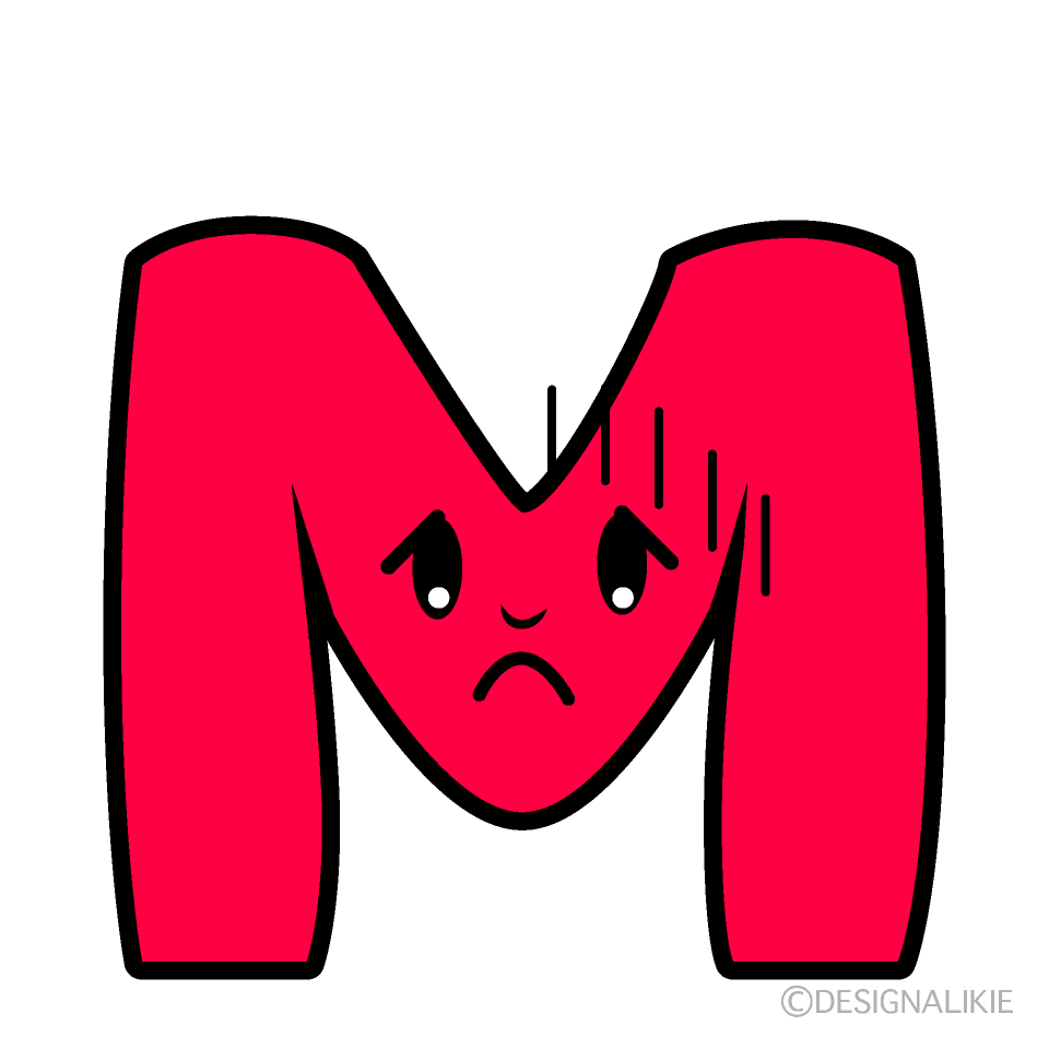 Cute Depressed M Clipart