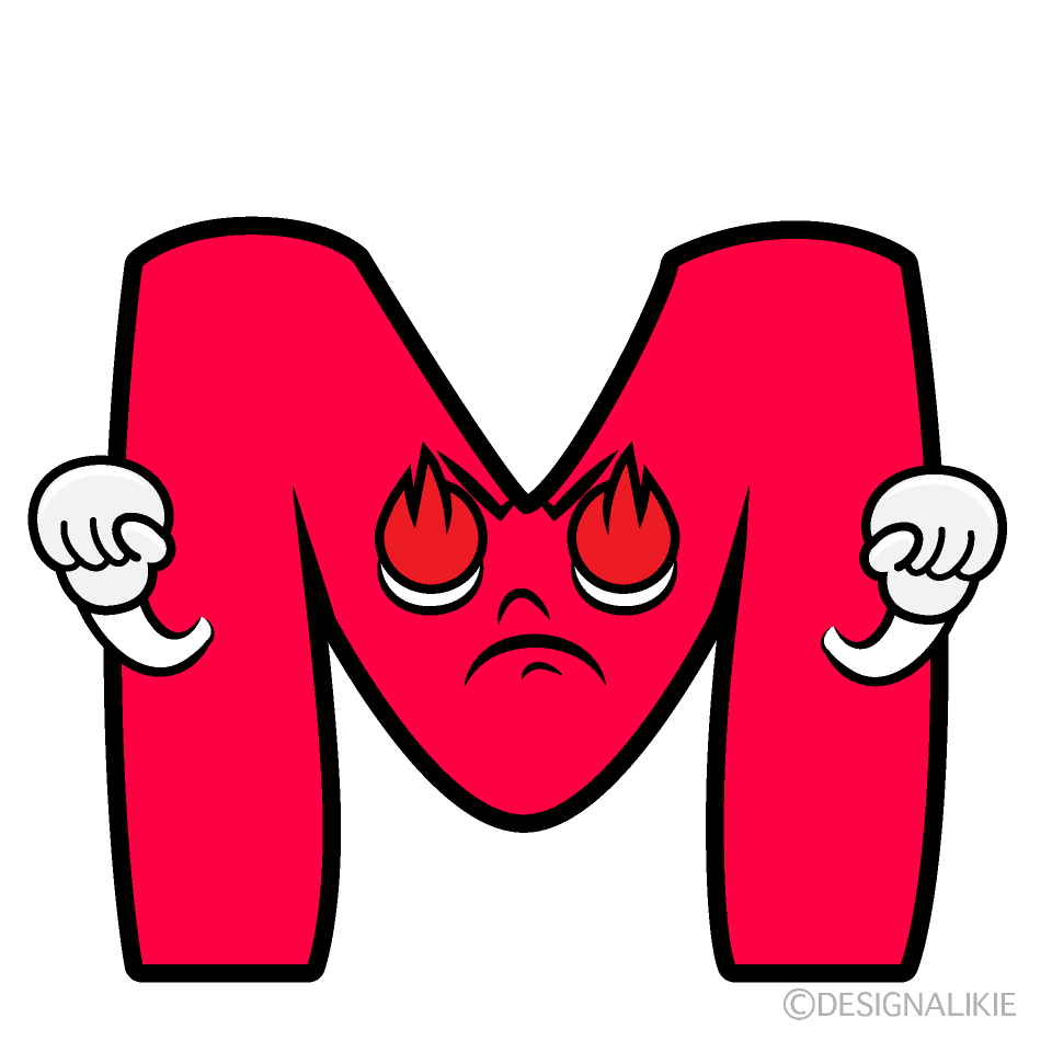かわいい熱意のMイラスト
