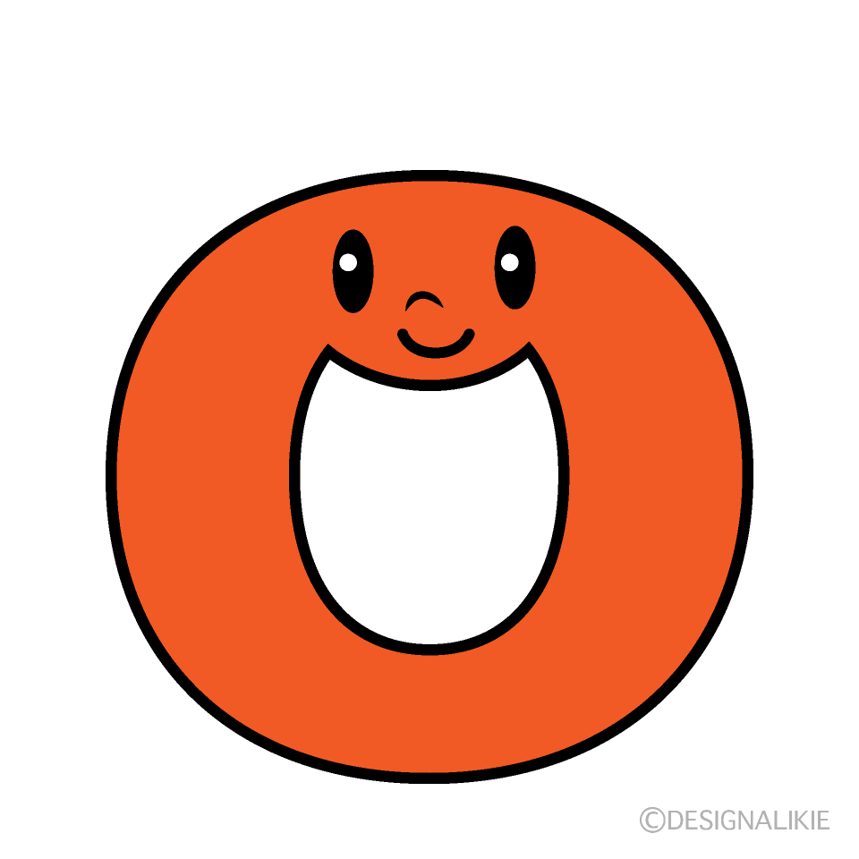 Cute O Alphabet Clipart