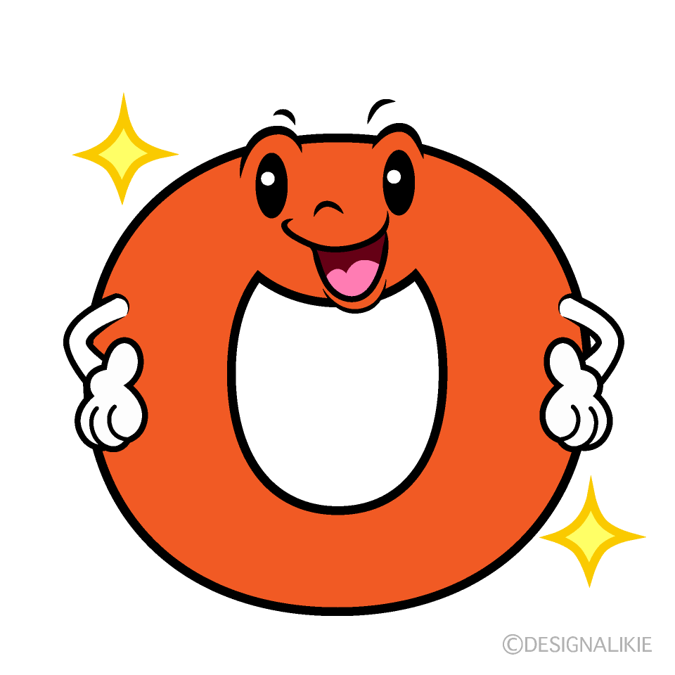 Cute Sparkling O Clipart