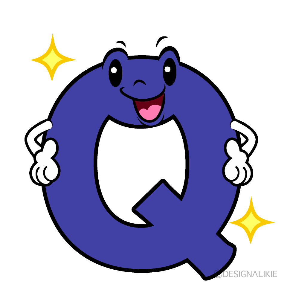 かわいい煌くQイラスト