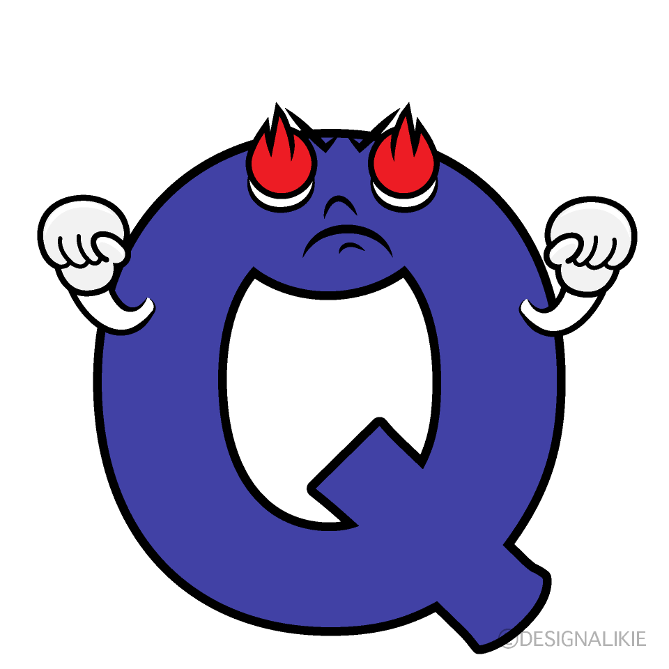 Cute Passionate Q Clipart