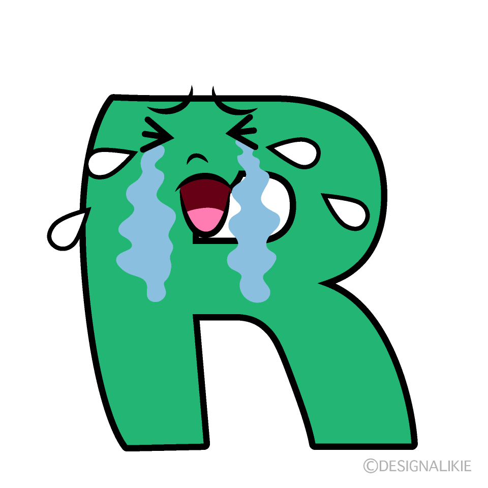 Cute Crying R Clipart