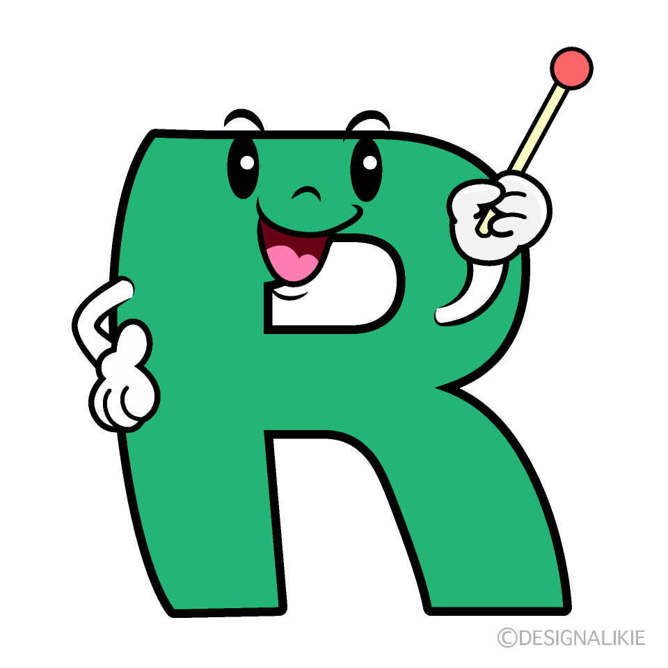 Cute Explaining R Clipart