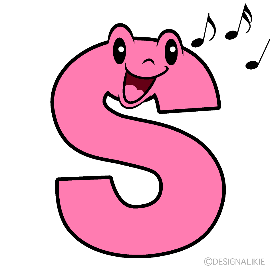 Cute Singing S Clipart