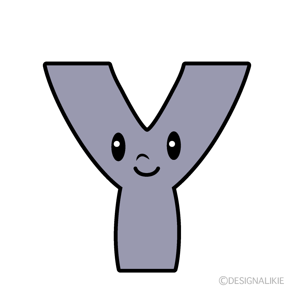 Cute Y Alphabet Clipart