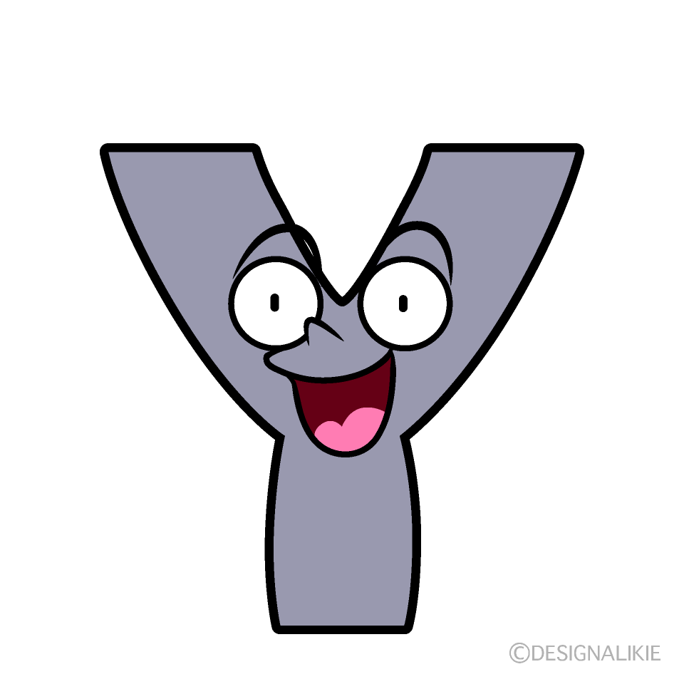 Cute Surprised Y Clipart