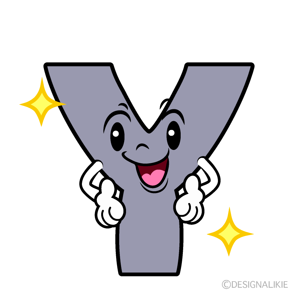 Cute Sparkling Y Clipart