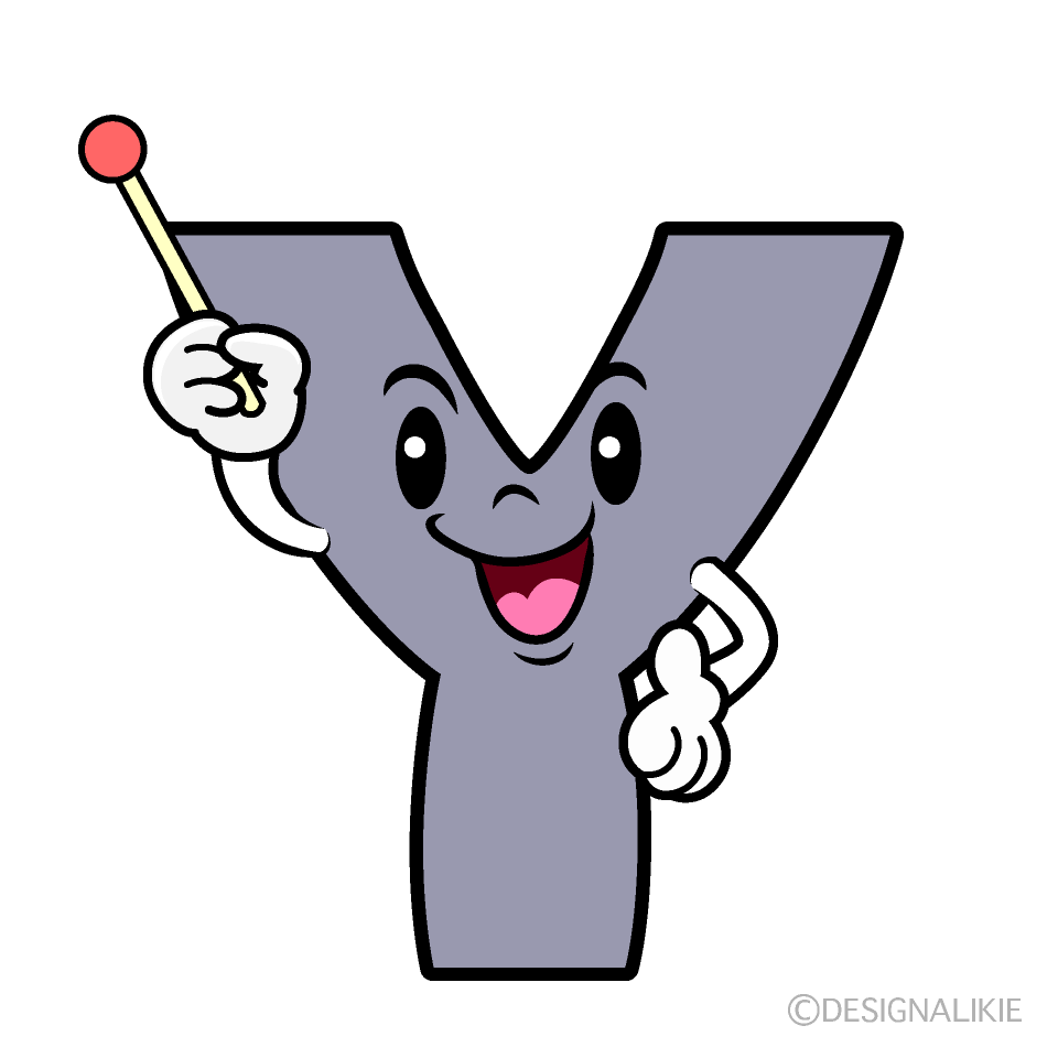 Cute Explaining Y Clipart
