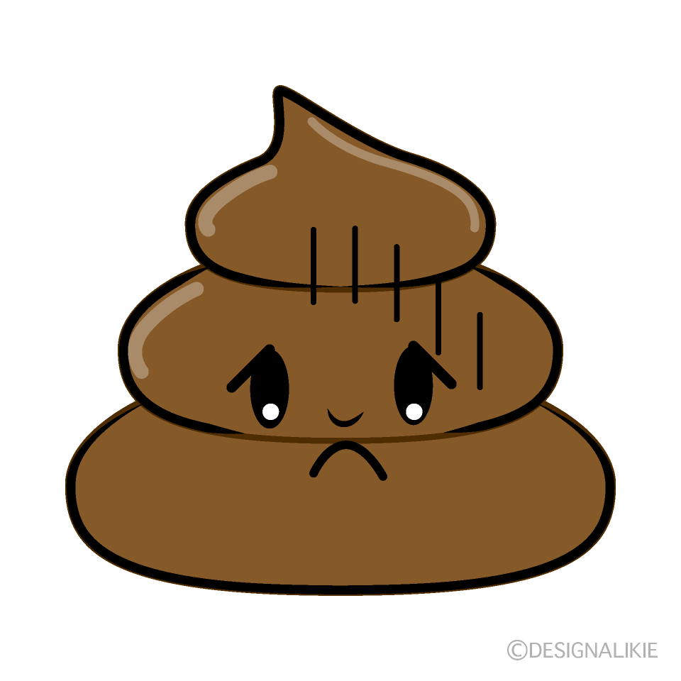 かわいいお辞儀するうんちイラスト