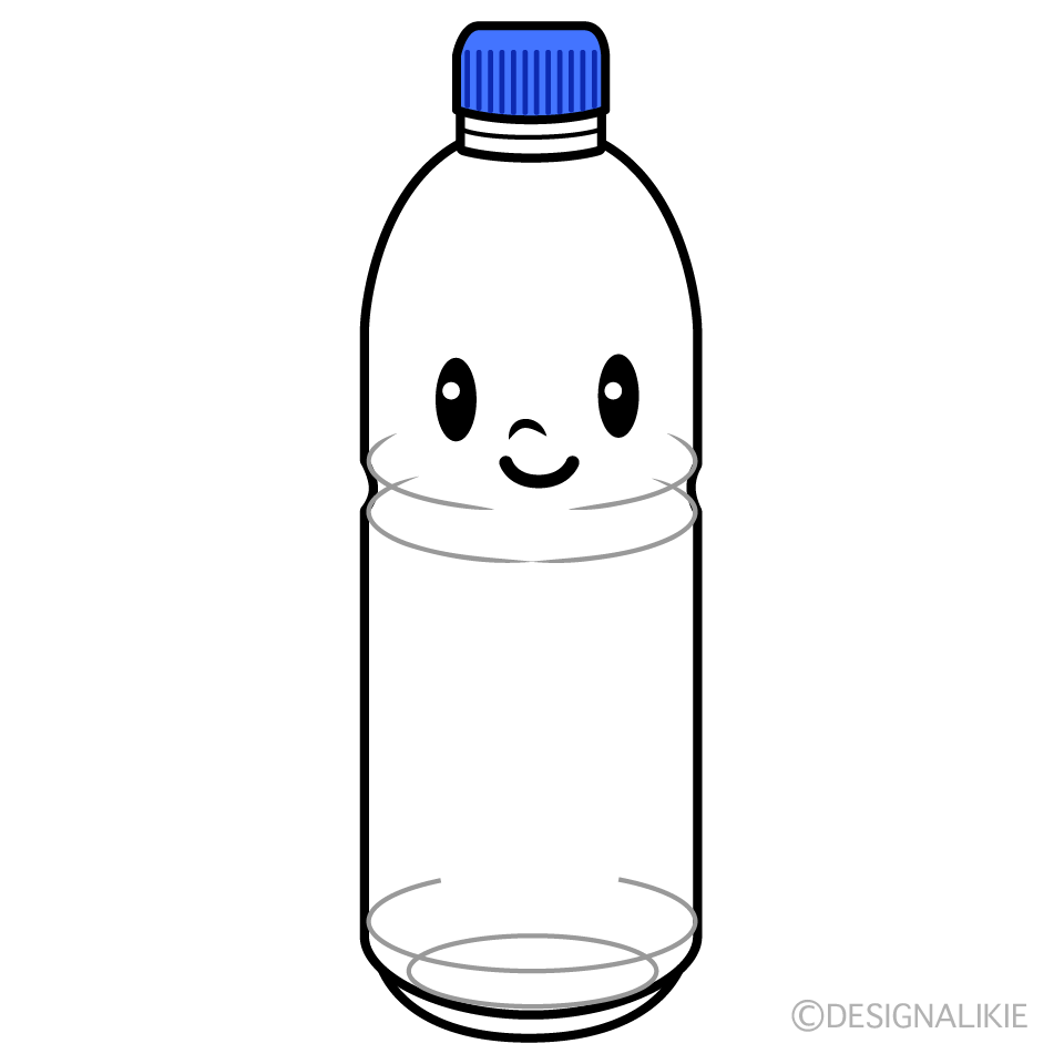 かわいいペットボトルイラスト