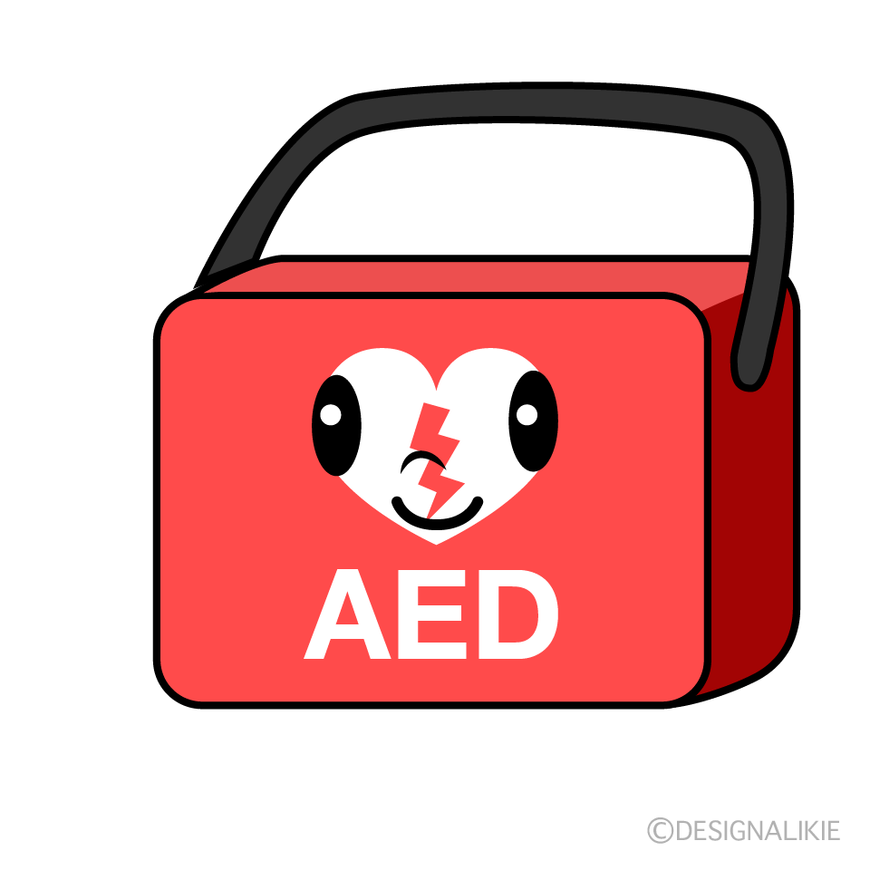 かわいいAEDイラスト