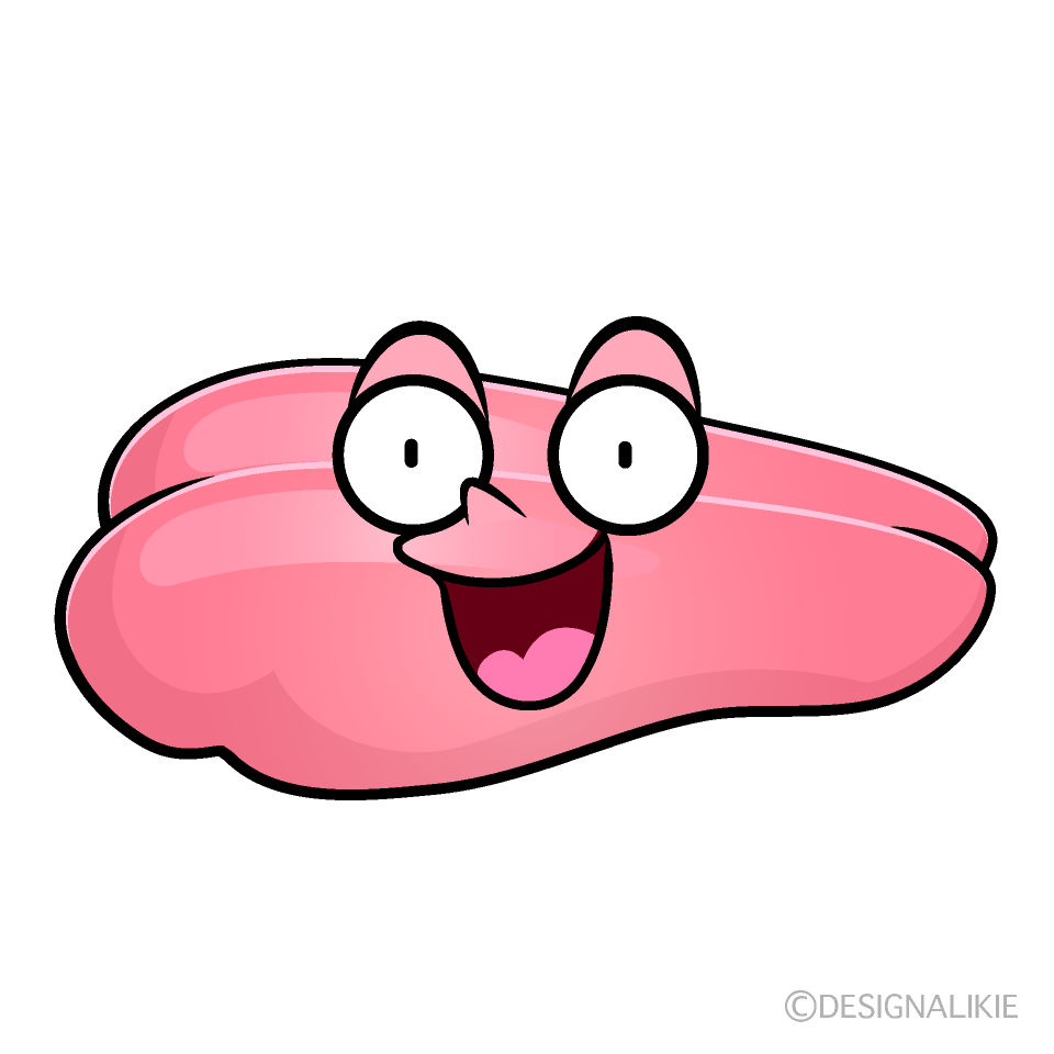 かわいい驚くたらこイラスト