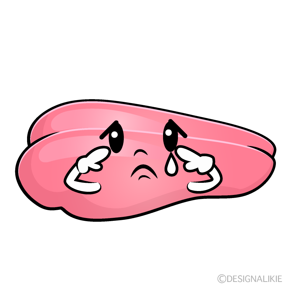 Cute Sad Cod Roe Clipart