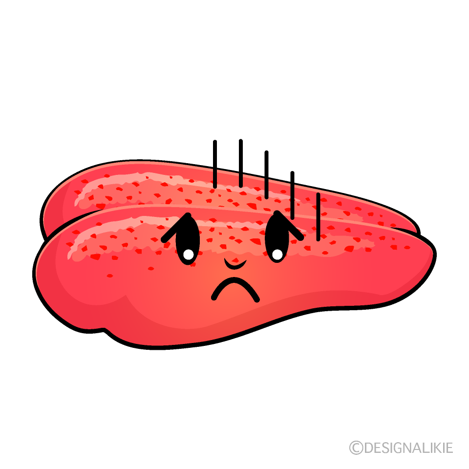 かわいいお辞儀する明太子イラスト