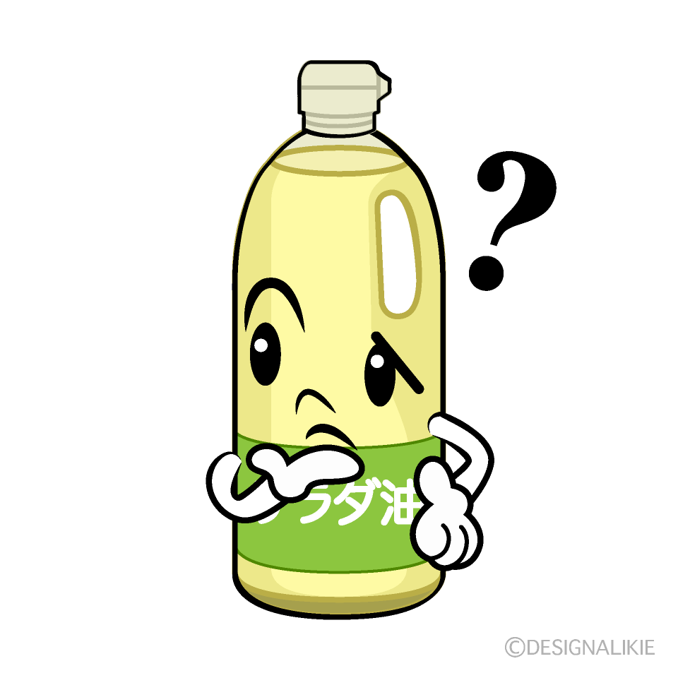 Cute Thinking Oil Clipart