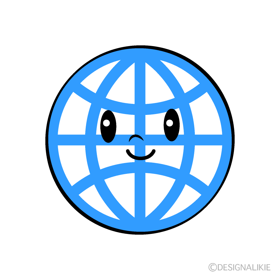かわいいグローバルイラスト