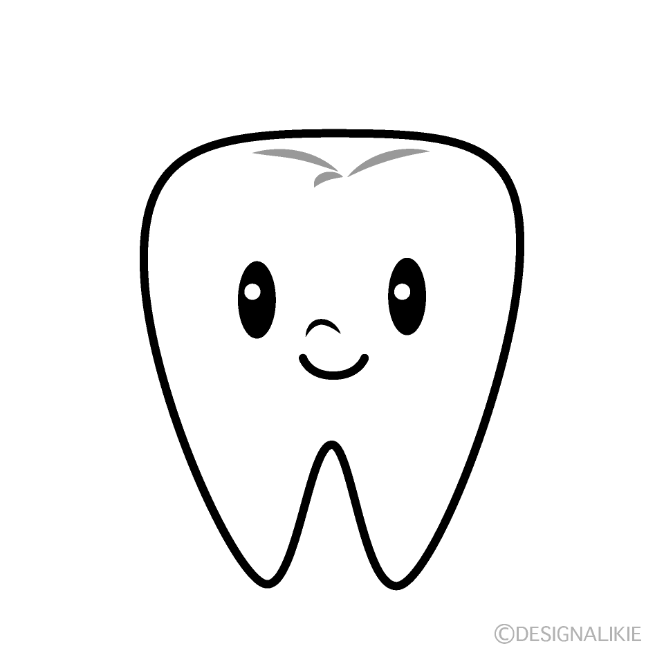 かわいい歯イラスト