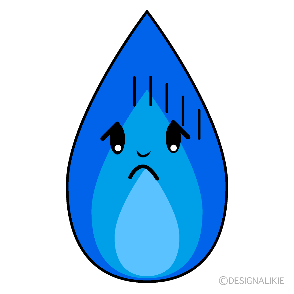 かわいいお辞儀するガス火イラスト