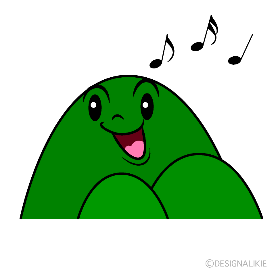 Cute Singing Satoyama Clipart