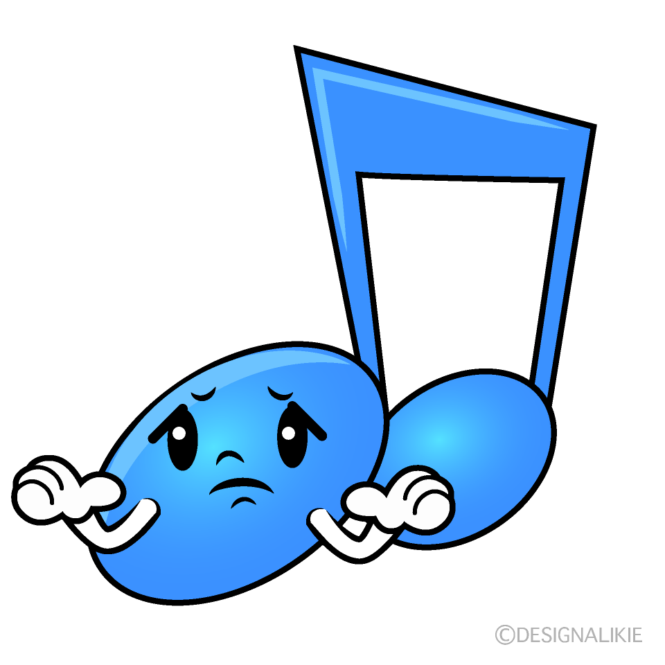 かわいい困る連符イラスト