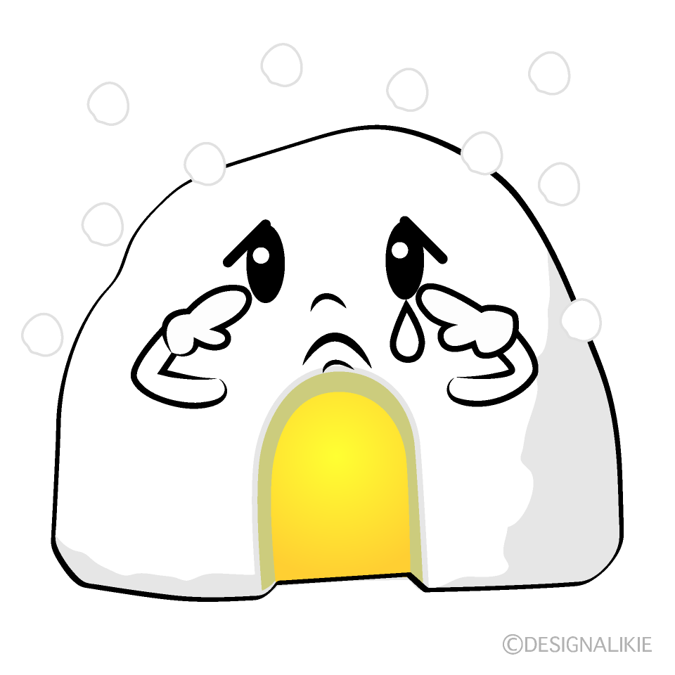 Cute Sad Kamakura Clipart