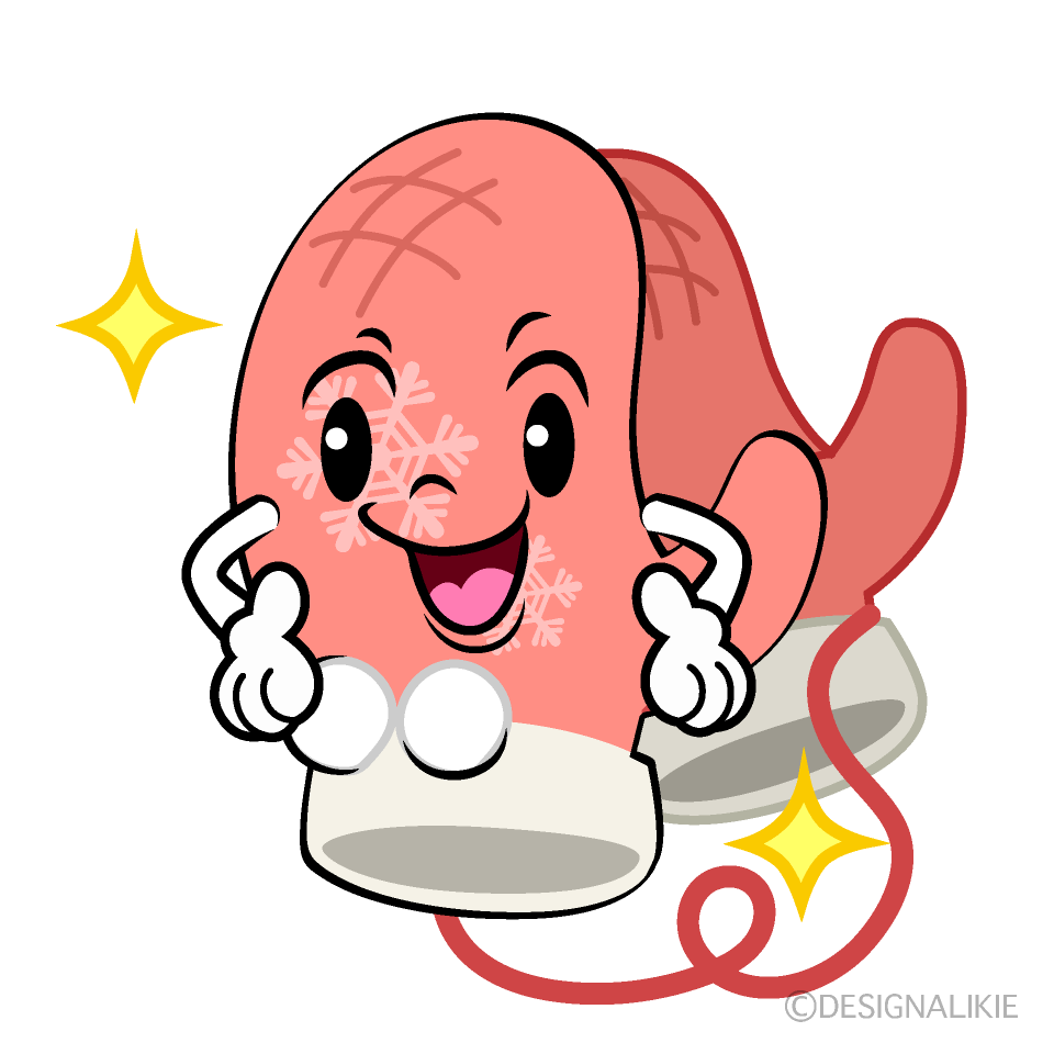 Cute Posing Gloves Clipart