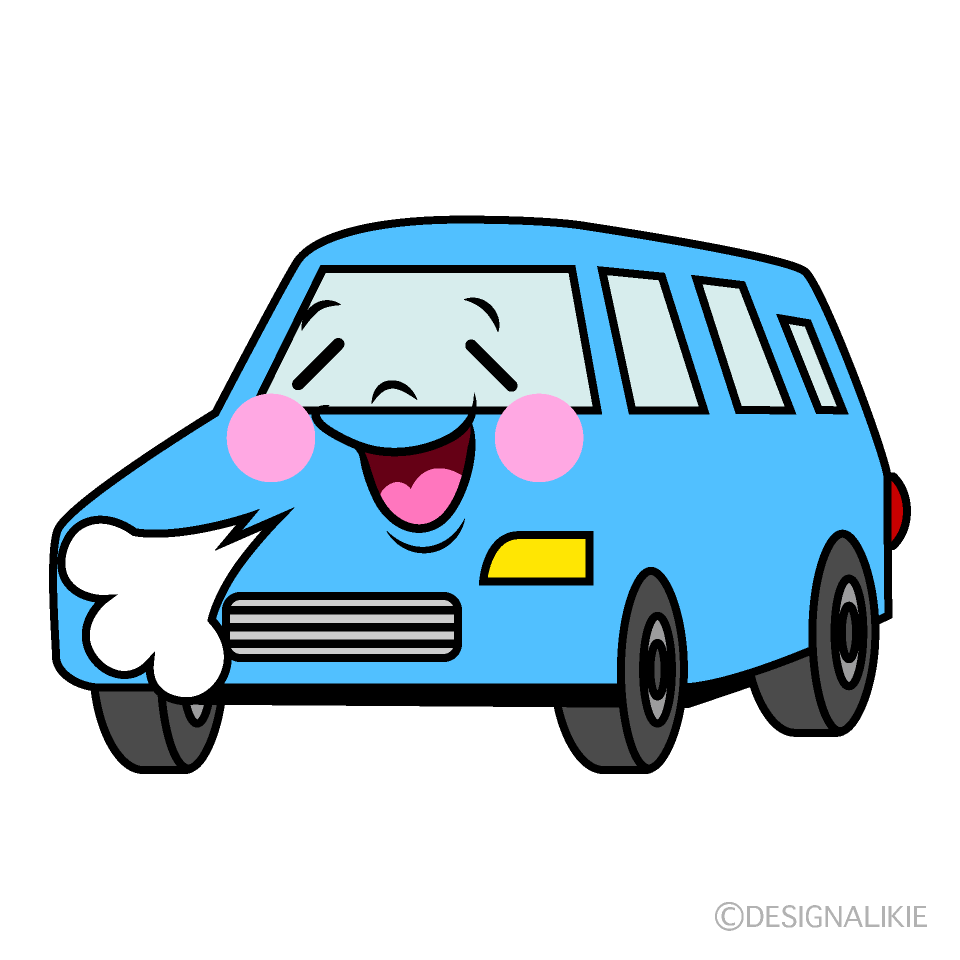 Cute Relieved Wagon Clipart