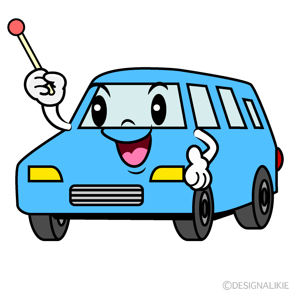 Cute Explaining Wagon Clipart