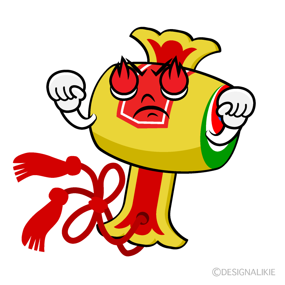かわいい熱意の打ち出の小槌イラスト