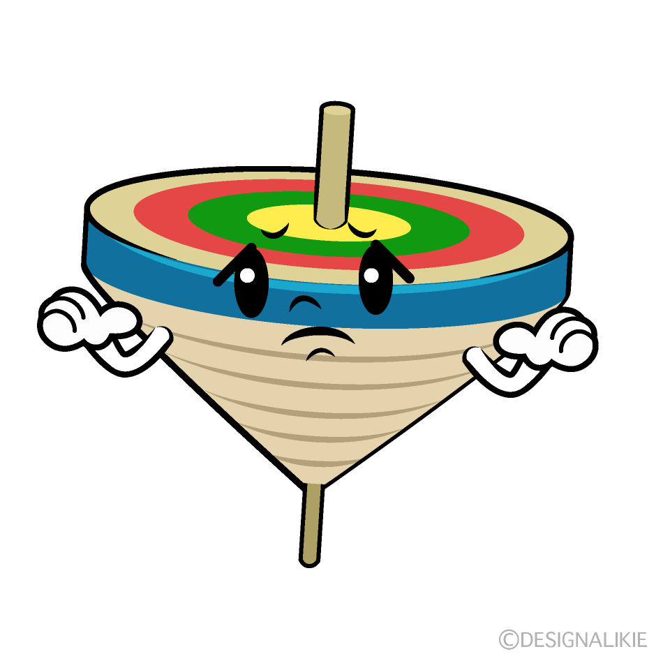 かわいい困るコマイラスト