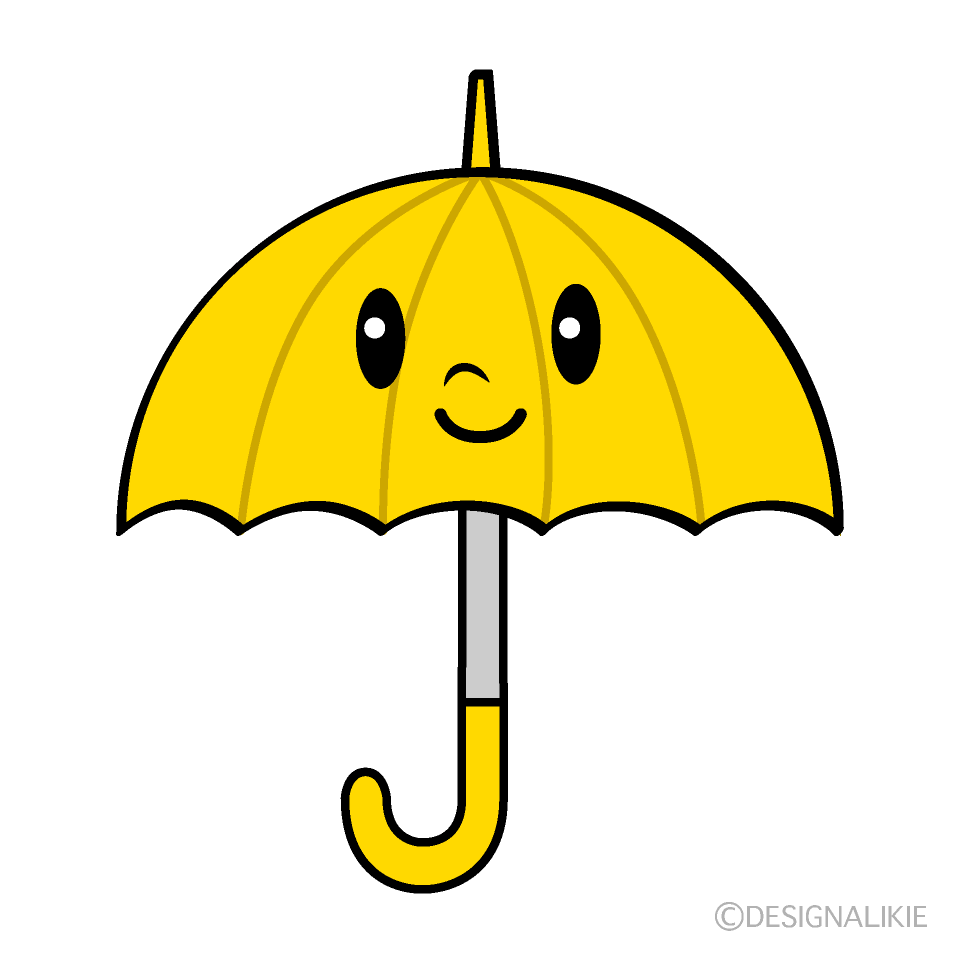 かわいい傘イラスト