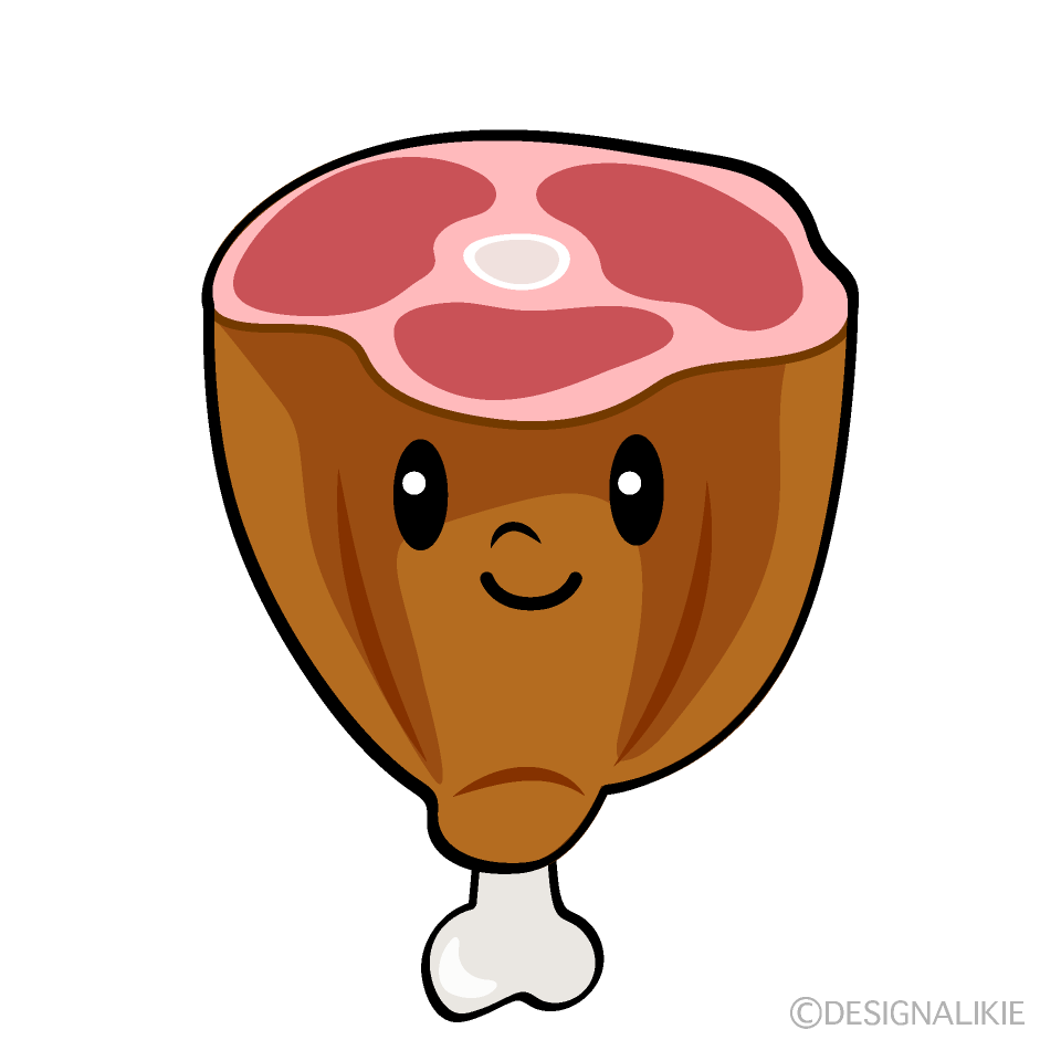 かわいい肉イラスト